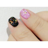 manicure in bukit panjang greenridge shopping centre, contrasting nail design