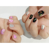 manicure in bukit panjang greenridge shopping centre, contrasting nail design